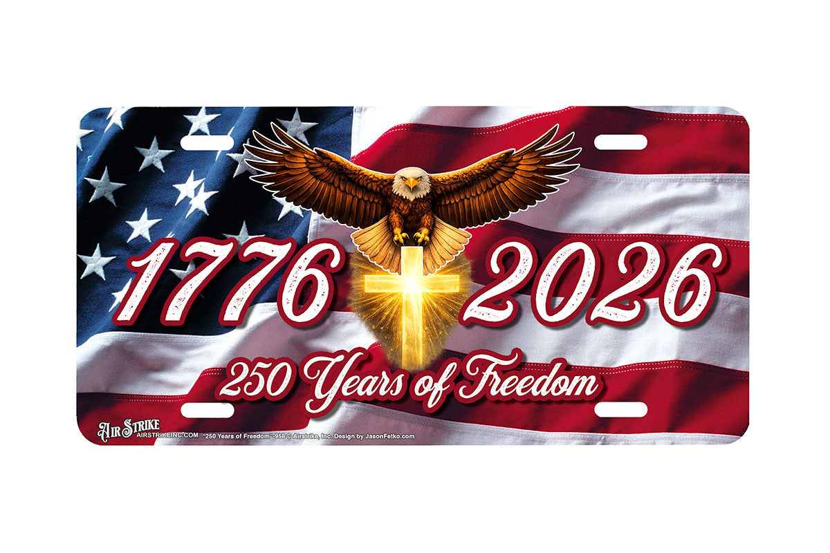 Patriotic License Plates