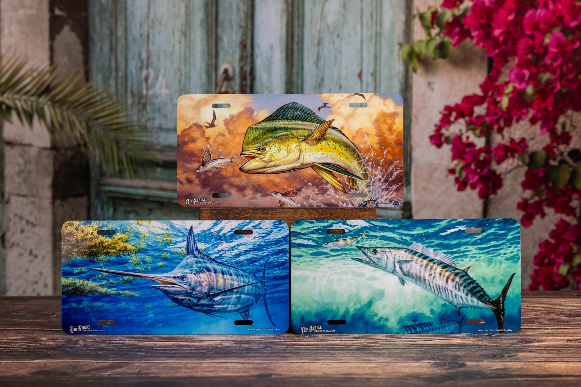 Saltwater Fishing License Plates