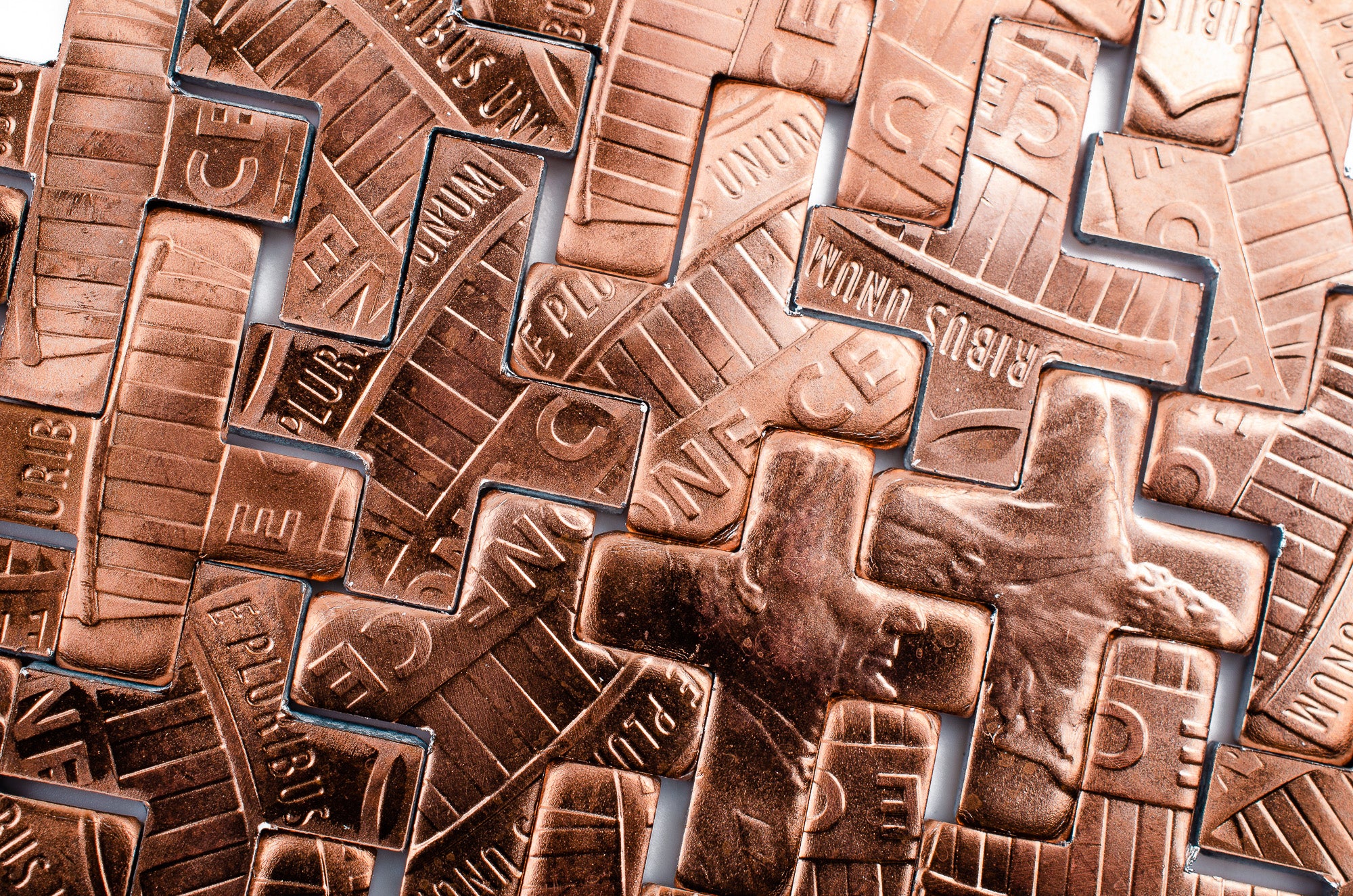 Cut Out from Cross Pennies from Heaven