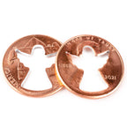 Shiny Angel Pennies from Heaven – Perfectly Cut Angel Pennies