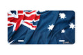 "Australian Flag" - Decorative License Plate