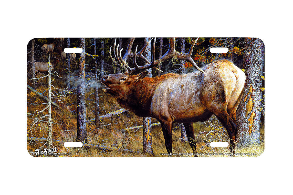 "Hunters Dream" - Decorative License Plate