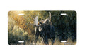 "Sudden Encounter" - Decorative License Plate