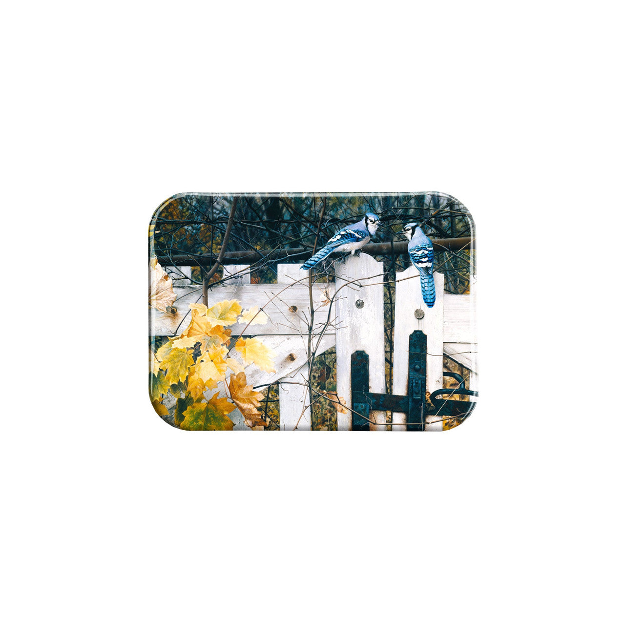 "Talk On The Old Fence" - 2.5" X 3.5" Rectangle Fridge Magnets
