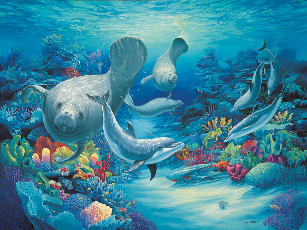 Close Encounter – Matted Art Print