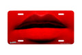 "Red Lips" - Decorative License Plate