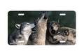 "WolfSong" - Decorative License Plate