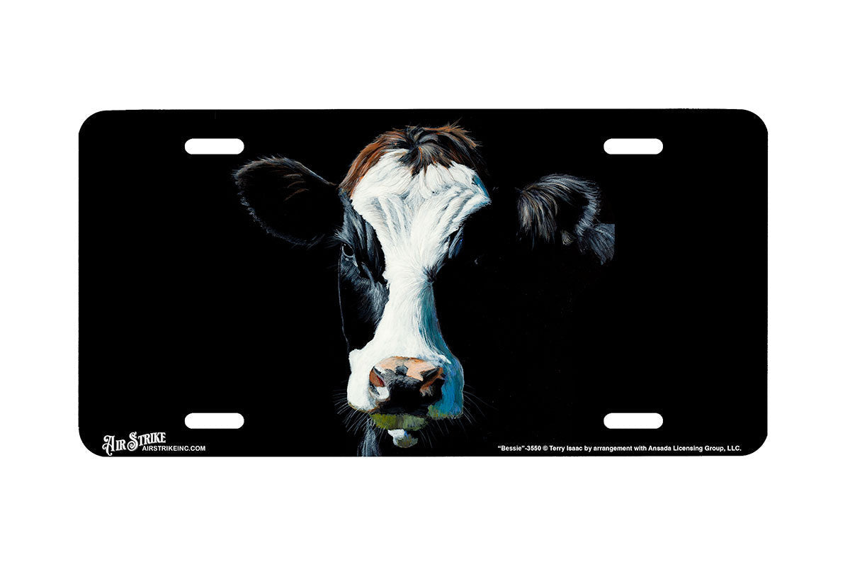 "Bessie" - Decorative License Plate