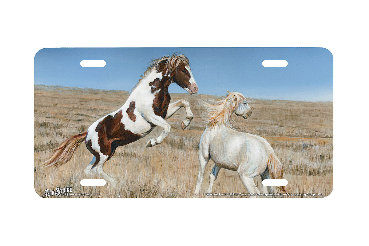 "Western Spirits" - Decorative License Plate