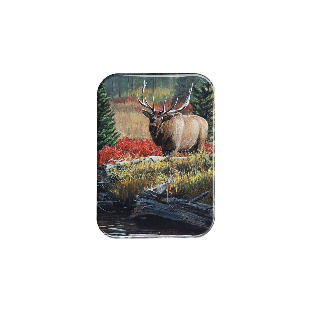 "Autumn Bugle" - 2.5" X 3.5" Rectangle Fridge Magnets
