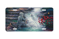 "Overflow Of Blessings" - Decorative License Plate