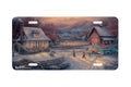 "Country Holidays" - Decorative License Plate