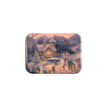 "Skating By Twilight" - 2.5" X 3.5" Rectangle Fridge Magnets