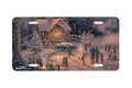 "Skating By Twilight" - Decorative License Plate