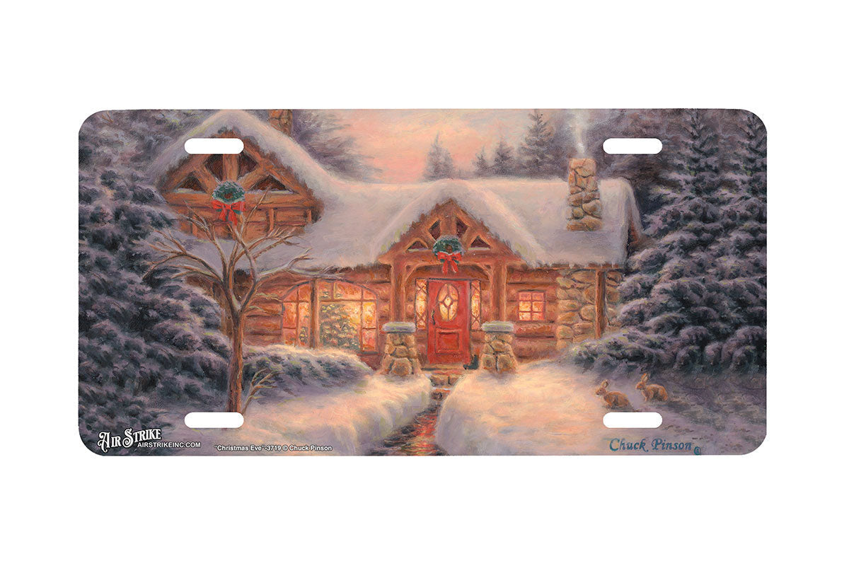 "Christmas Eve" - Decorative License Plate