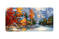 "Space For Reflection" - Decorative License Plate