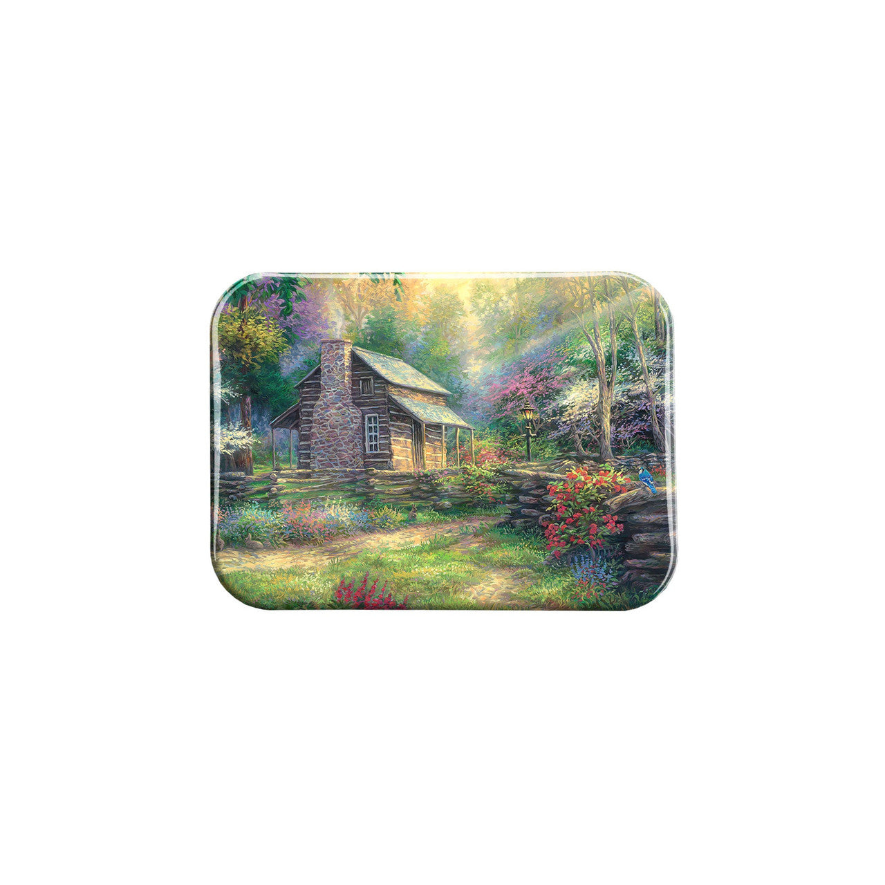 "Woodland Oasis" - 2.5" X 3.5" Rectangle Fridge Magnets