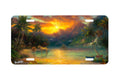 "Escape To Tranquility" - Decorative License Plate