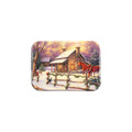 "Mariannes Winter Hideaway" - 2.5" X 3.5" Rectangle Fridge Magnets