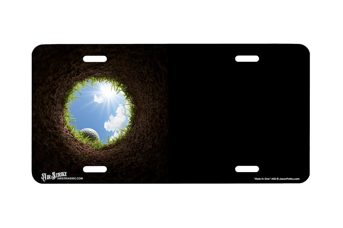 "Hole In One" - Decorative License Plate
