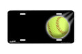 "Softball" - Decorative License Plate