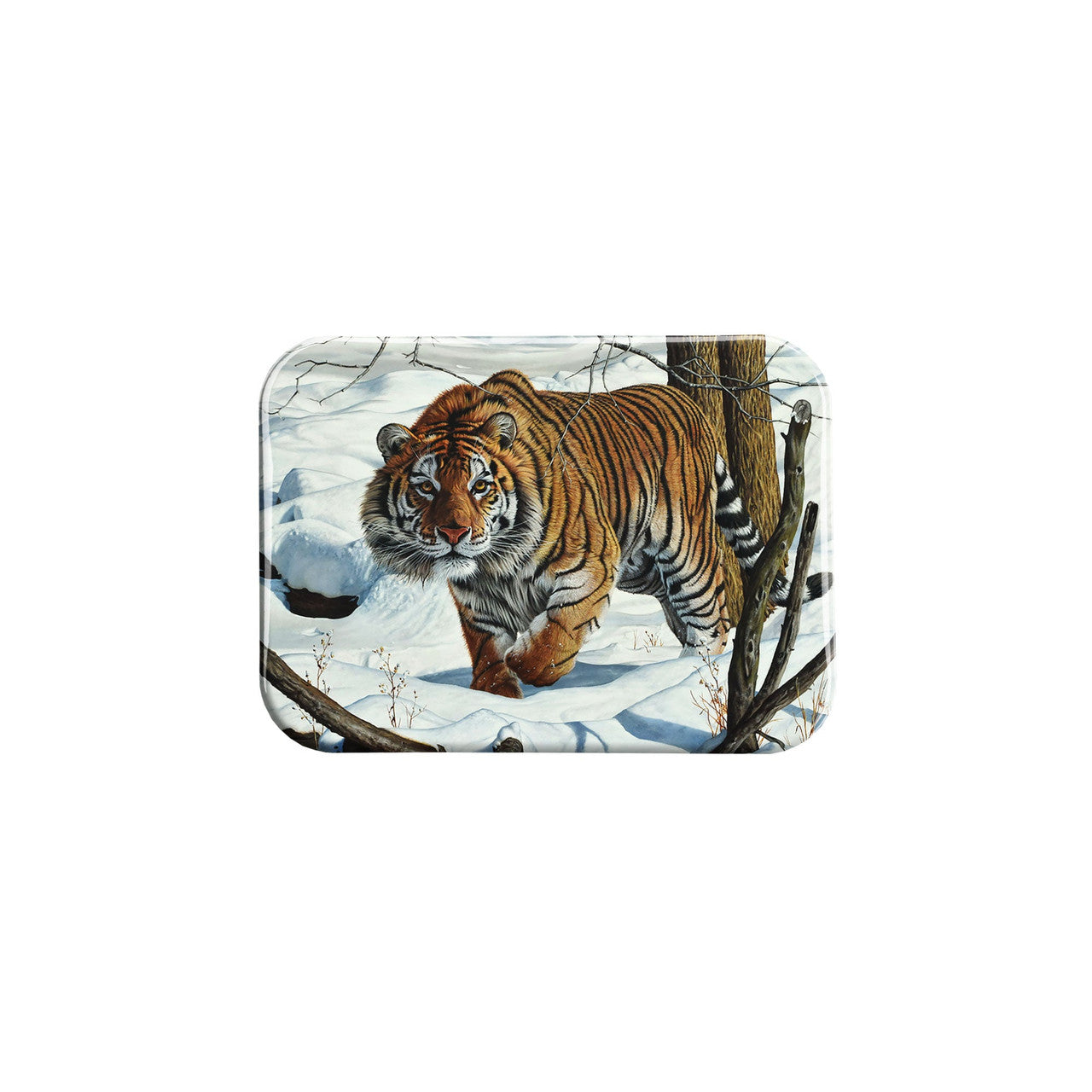 "The Snow King" - 2.5" X 3.5" Rectangle Fridge Magnets