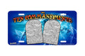 "Ten Commandments" - Decorative License Plate