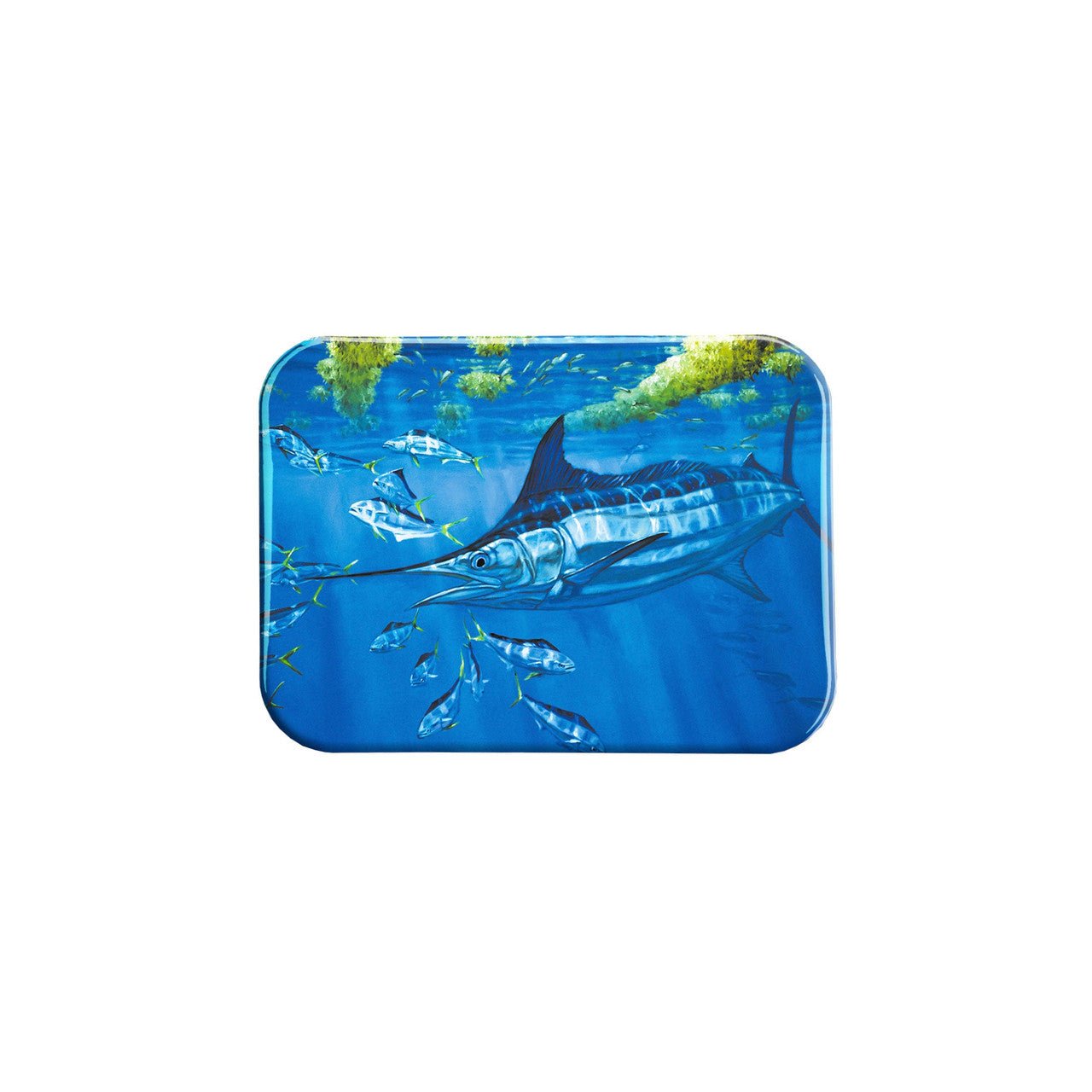 "Marlin And Dolphin" - 2.5" X 3.5" Rectangle Fridge Magnets