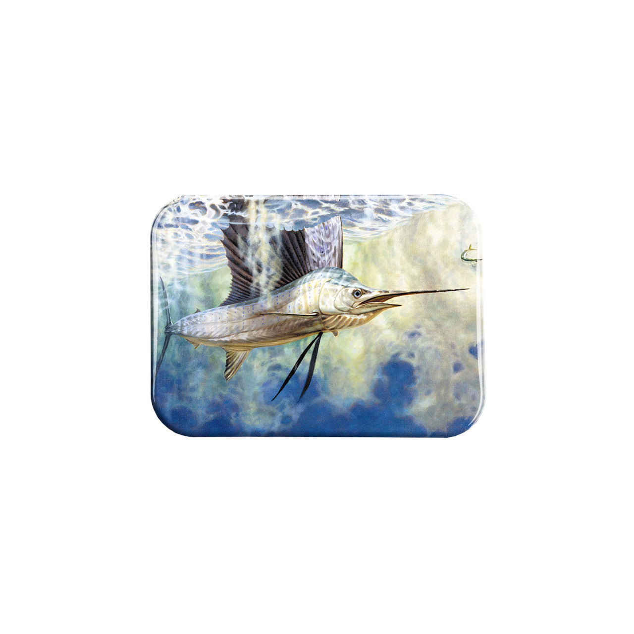 "Dropping Back" - 2.5" X 3.5" Rectangle Fridge Magnets