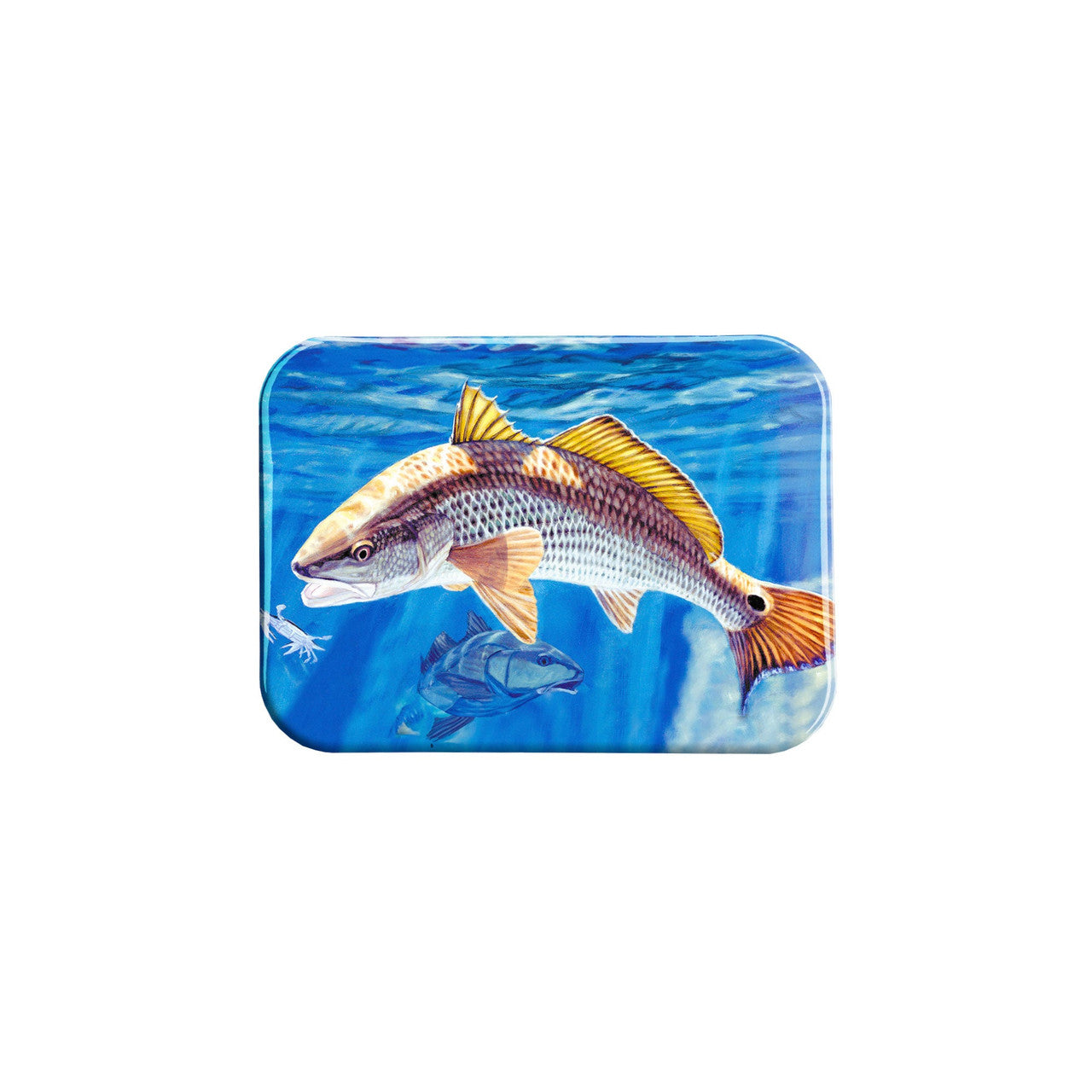 "Redfish And Crab" - 2.5" X 3.5" Rectangle Fridge Magnets