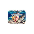 "Bones And Conch" - 2.5" X 3.5" Rectangle Fridge Magnets