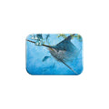 "Rising Blue" - 2.5" X 3.5" Rectangle Fridge Magnets