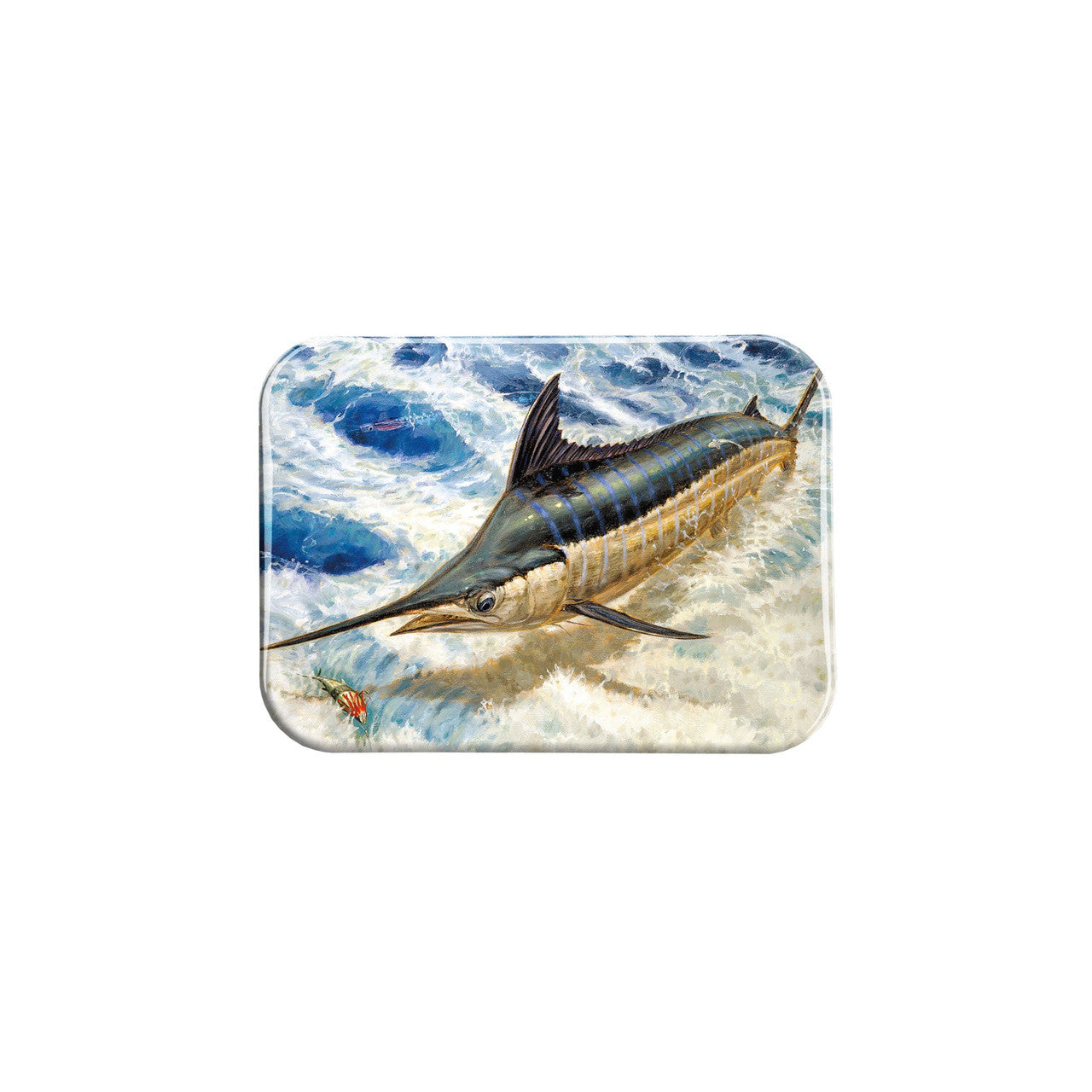 "Marlin Leap" - 2.5" X 3.5" Rectangle Fridge Magnets
