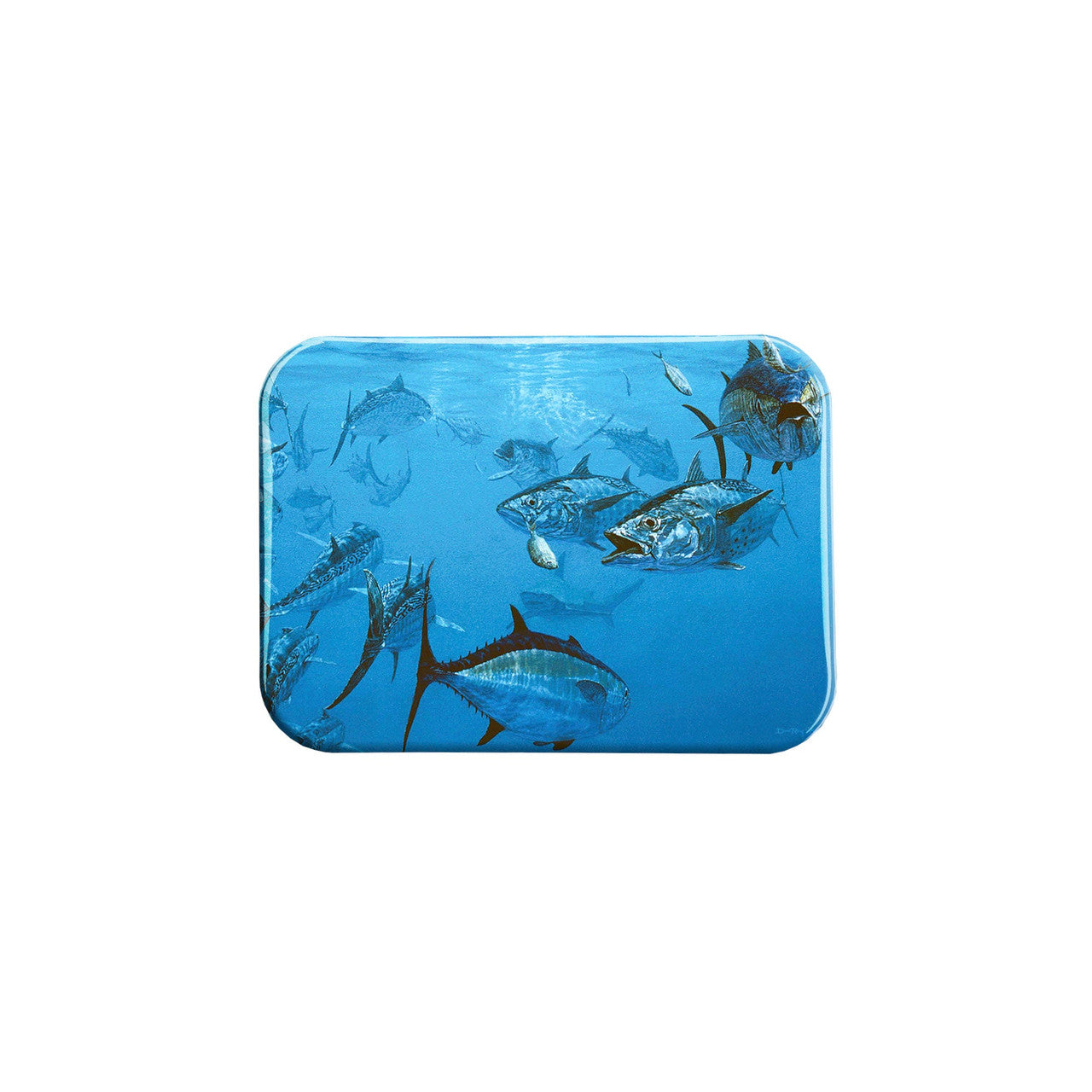 "Black Fin Tuna And Bonitas" - 2.5" X 3.5" Rectangle Fridge Magnets