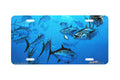 "Black Fin Tuna And Bonitas" - Decorative License Plate