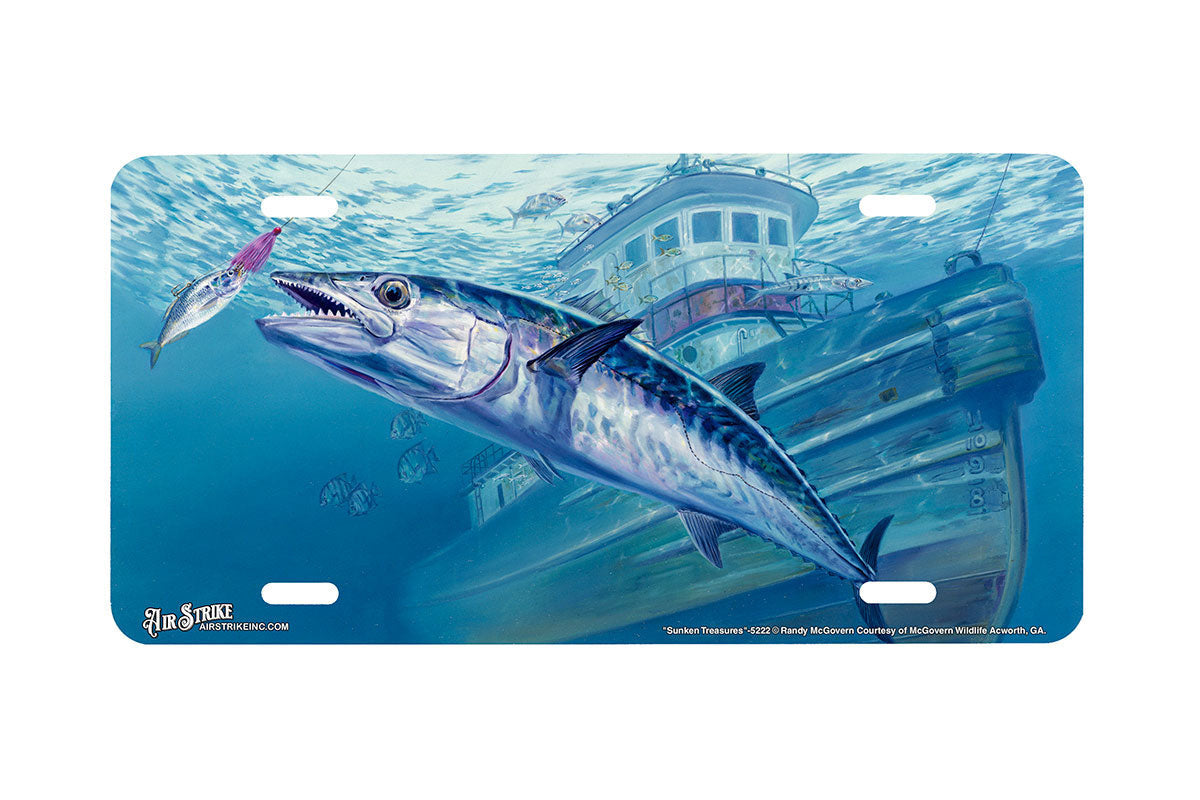 "Sunken Treasures" - Decorative License Plate