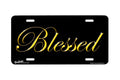 "Blessed II" - Decorative License Plate
