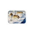 "Threesome Timberwolves" - 2.5" X 3.5" Rectangle Fridge Magnets