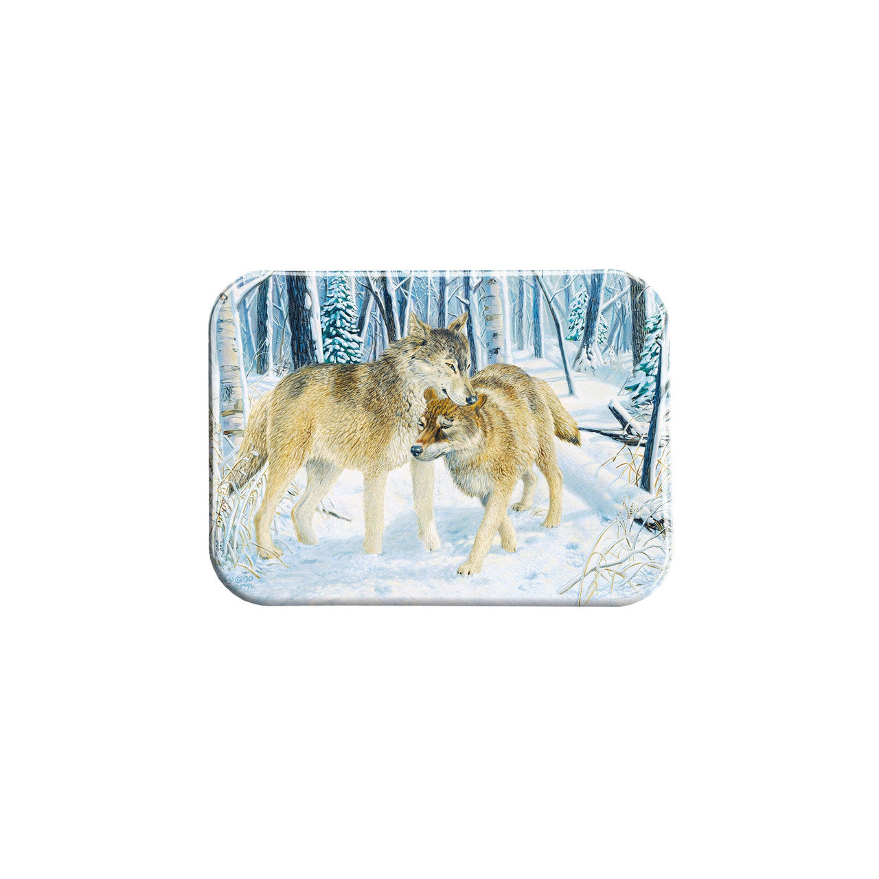 "Snugglers" - 2.5" X 3.5" Rectangle Fridge Magnets