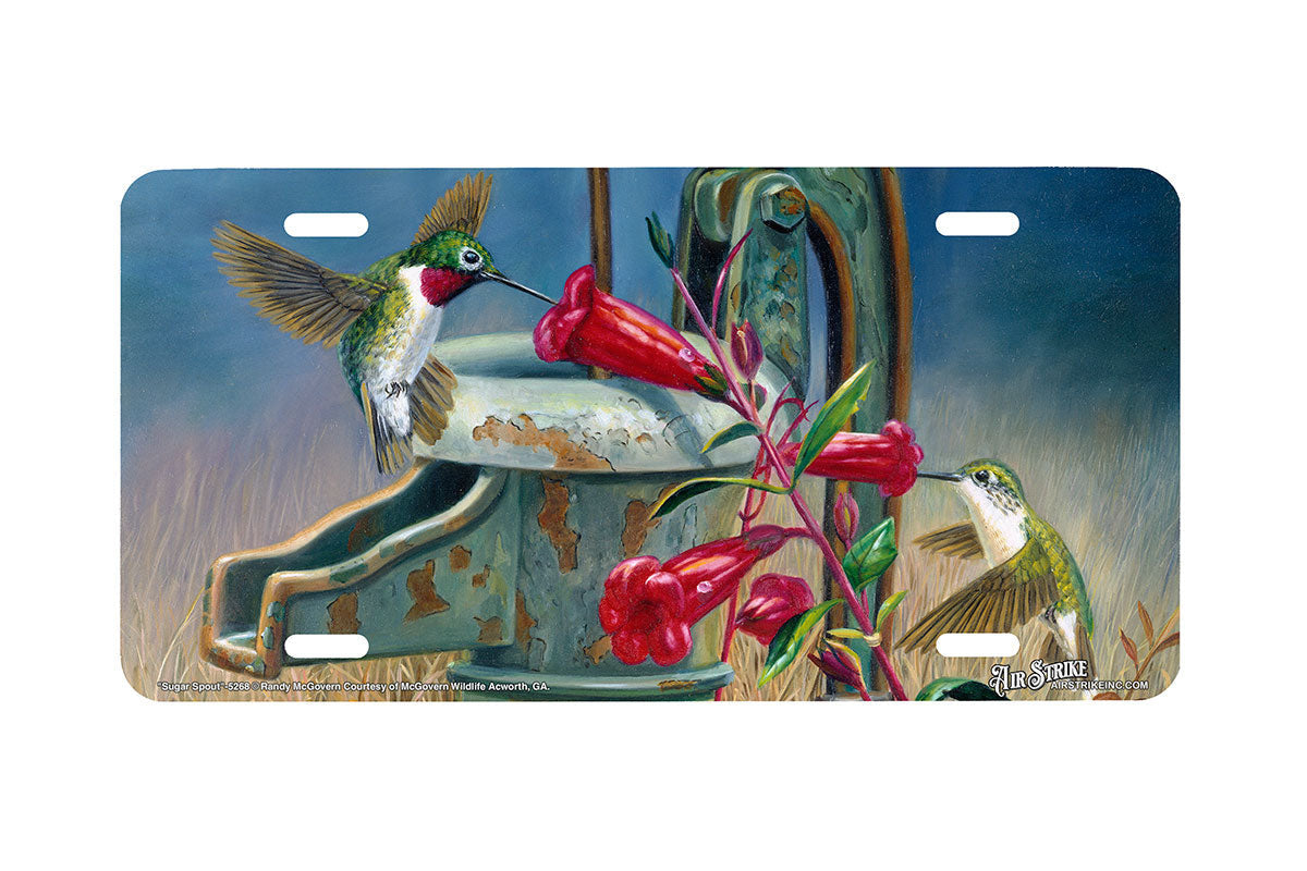 "Sugarspout" - Decorative License Plate