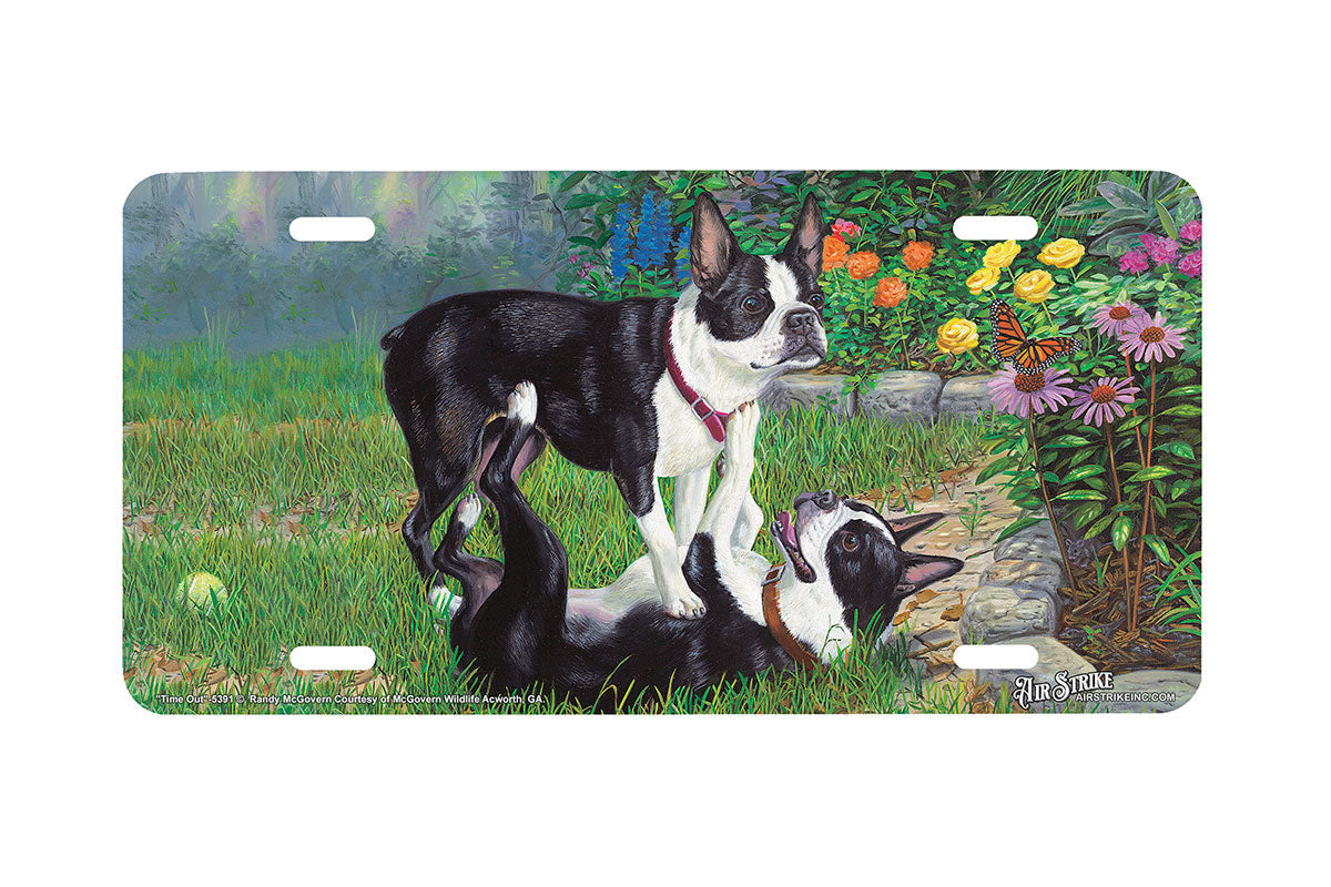 "Time Out" - Decorative License Plate