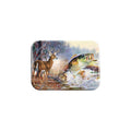 "Deer and Bass" - 2.5" X 3.5" Rectangle Fridge Magnets