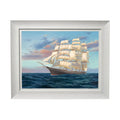 The Cutty Sark – Tall Ship Framed Nautical Wall Art by Randy McGovern