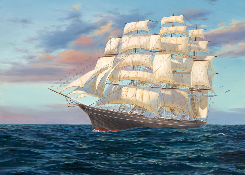 The Cutty Sark – Matted Art Print