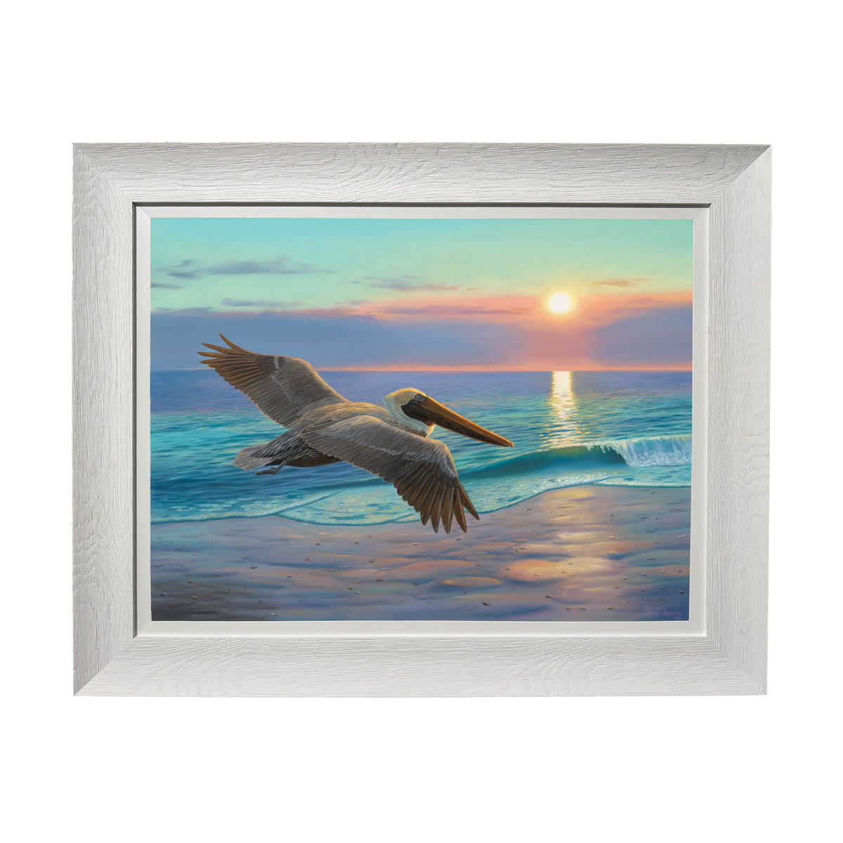 Flight Song – Large Framed Coastal Wall Art
