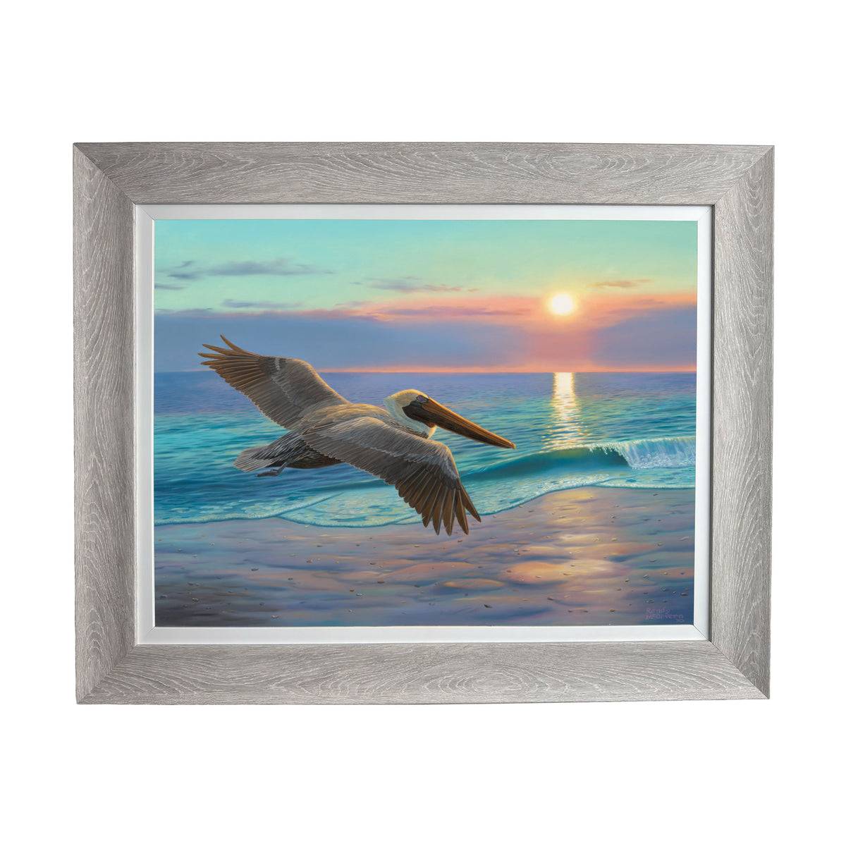 Flight Song – Large Framed Coastal Wall Art