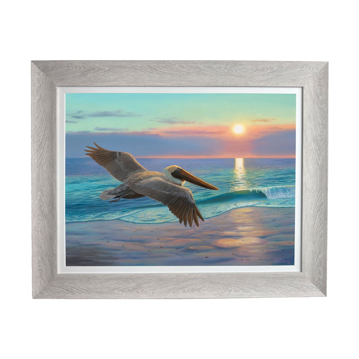 Flight Song – Large Framed Coastal Wall Art