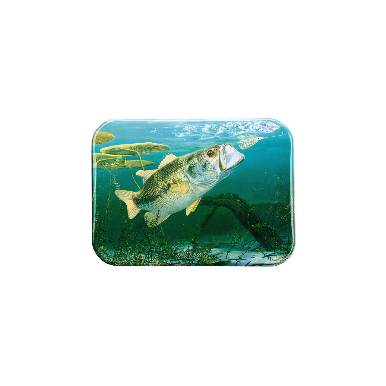 "Power Lunch" - 2.5" X 3.5" Rectangle Fridge Magnets