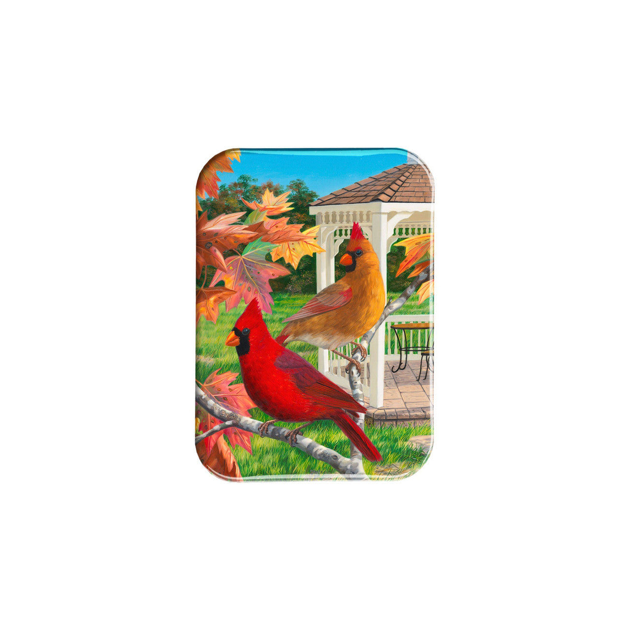 "Fall Friends" - 2.5" X 3.5" Rectangle Fridge Magnets