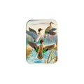 "Green Wings" - 2.5" X 3.5" Rectangle Fridge Magnets